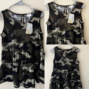 Lularoe sleeveless and tiered swing tank top
